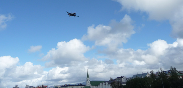 Flug über Reykjavík © Wolfgang Schiffer