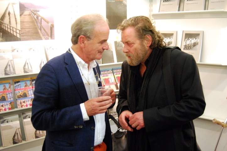 Wolfgang Schiffer im Gespräch mit dem Verleger Stefan Weidle