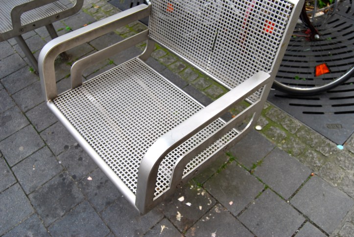 Flanieren und Verweilen - aber nicht hier