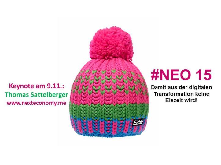 Auf zur #NEO15 am 9. und 10. November in Bonn.