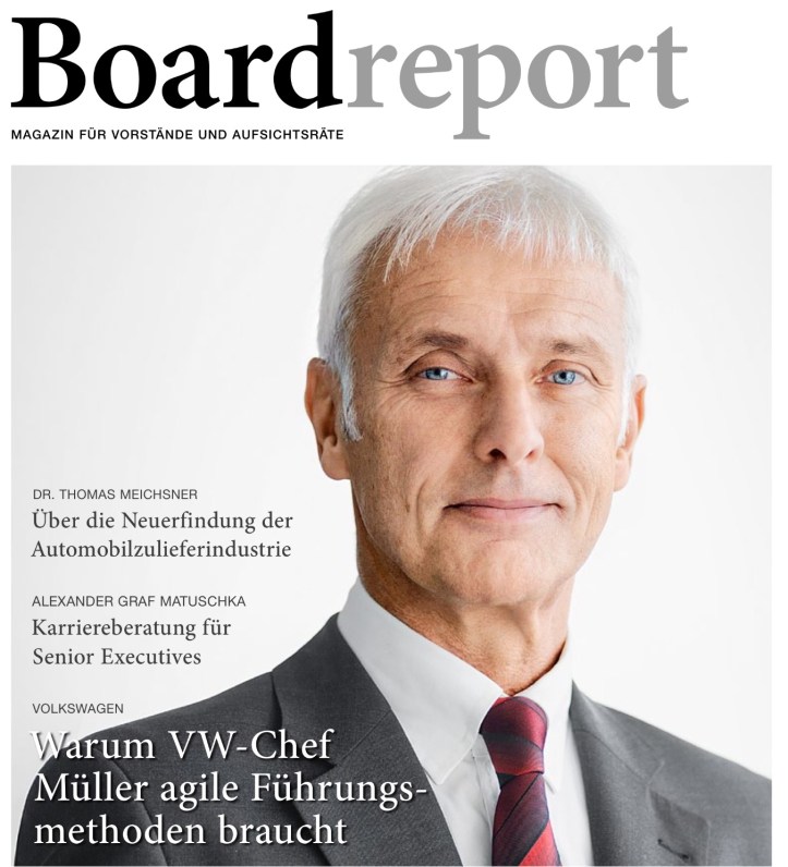 Boardreport-Titelthema