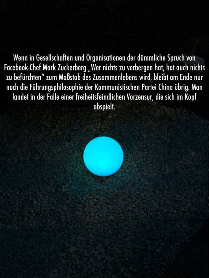 Gilt nicht nur für Mark Zuckerberg