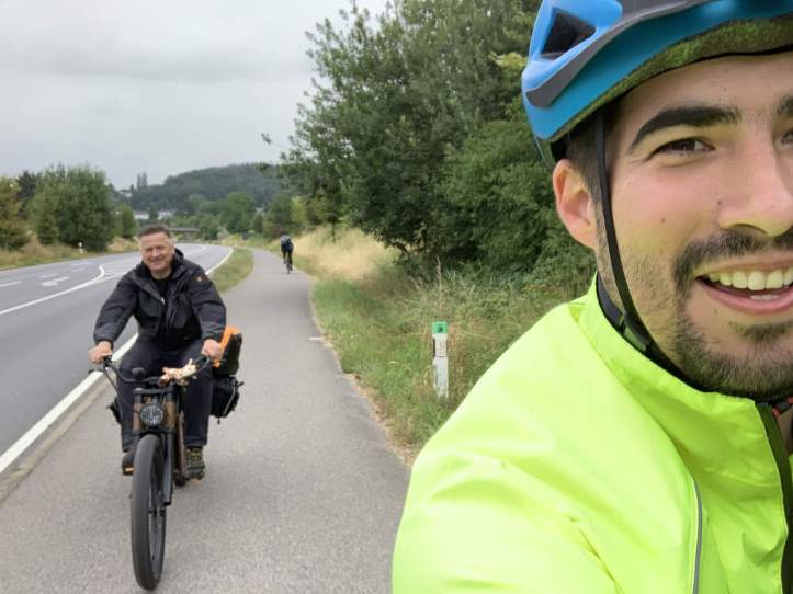 Gunnar und Sascha on the road